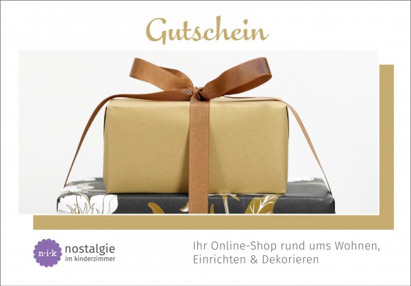 Geschenkgutschein „Geschenk“ (Download)