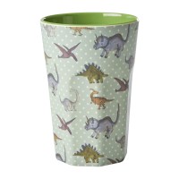 rice Melamin Becher "Dino" - L (Bunt)