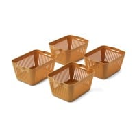 Korb "Makeeva" im 4er-Set (Golden Caramel) von Liewood