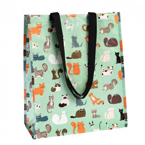 Recycelte Einkaufstasche "Nine Lives" von Rex LONDON
