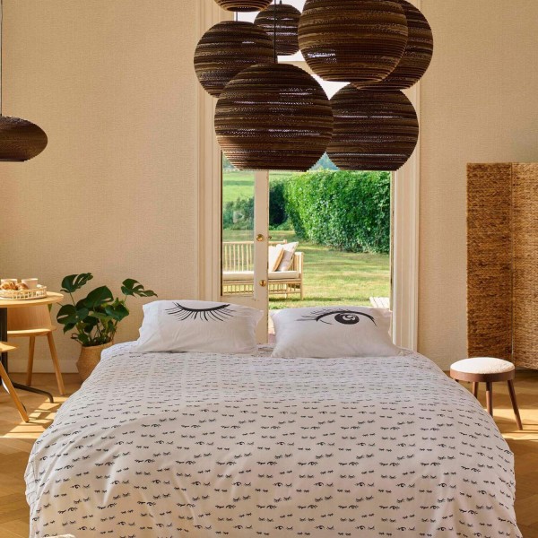 Bettwäsche-Set "Eyecatcher" - 135x200cm & 80x80cm (Weiß) von Covers & Co