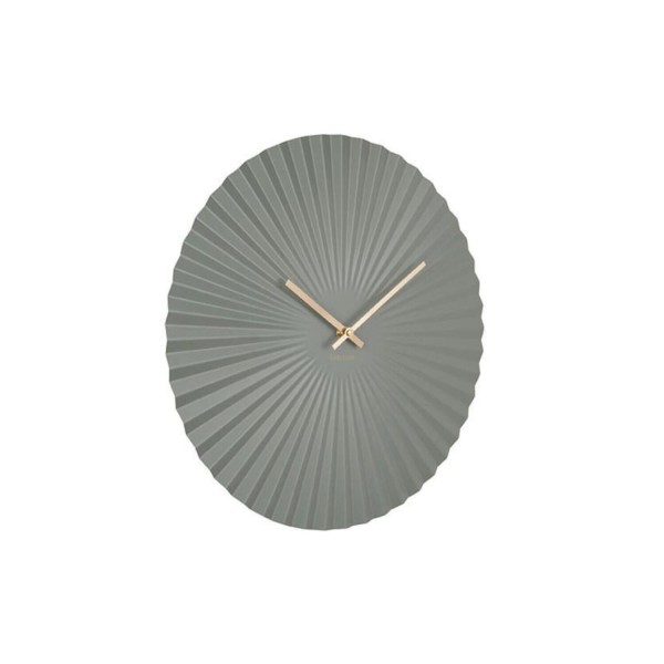 Wanduhr "Sensu" (Grün) von Karlsson by Present Time