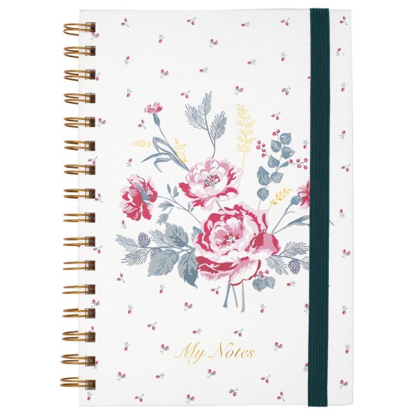 GreenGate Notizbuch "Leonora" - A5 (White)