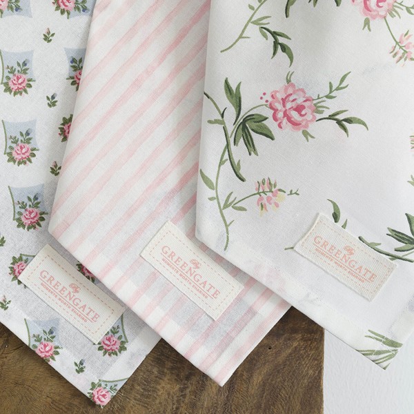 GreenGate Geschirrtuch "Sally" (Pale Pink)
