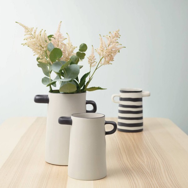 Vase "Rayu" - 17 cm (Natur) von ASA