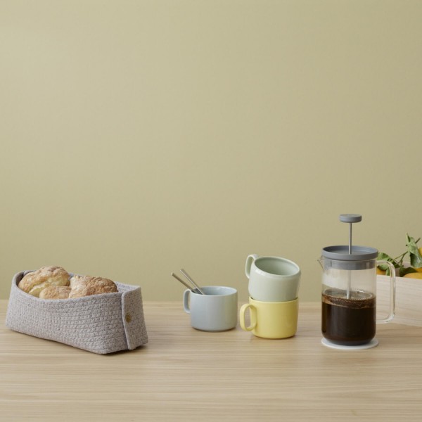 Stelton Rig-Tig Brotkorb "Knit-It" (Grau)