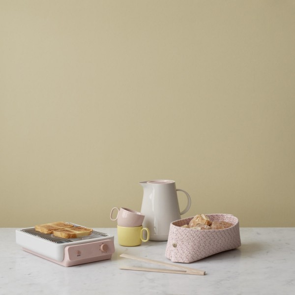 Stelton Rig-Tig Brotkorb "Knit-It" (Rosa)