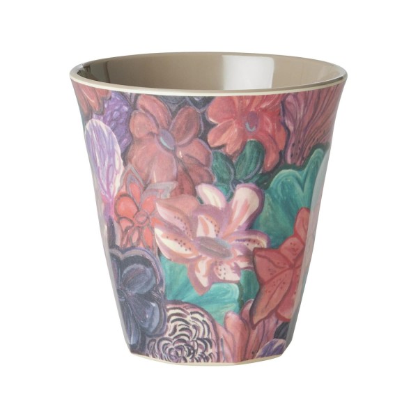 rice Melamin Tasse "Forest Flower" - 250 ml (Bunt)