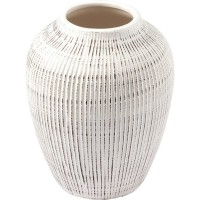 GreenGate Vase "Flute" - M (Off White)