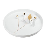Schale "XMAS - Dörfchen" - 40,5 cm (Weiß) von räder Design