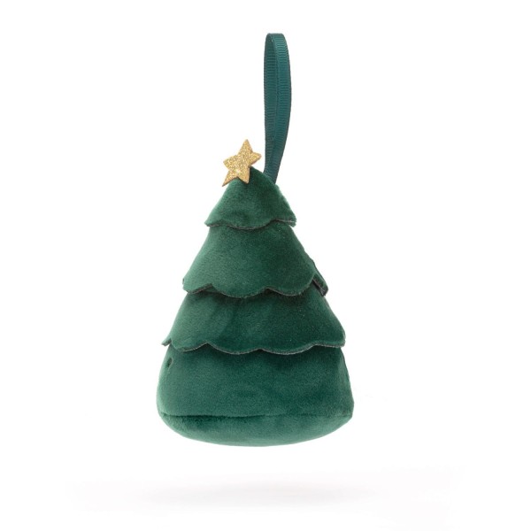 Jellycat Kuschelanhänger Weihnachtsbaum "Festive Folly" (Grün)