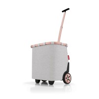 Reisenthel Einkaufstrolley/Carrycruiser Frame "Twist Sky Rose" (Grau/Rosa)