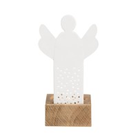 Lichtobjekt "XMAS - Engel" - 11 cm (Weiß) von räder Design