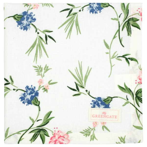 GreenGate Stoffserviette "Henriette" (White)