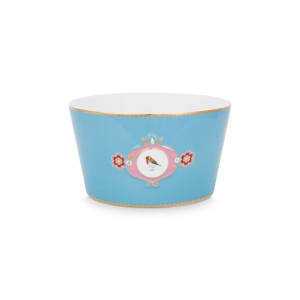 Pip Studio Schale "Love Birds - Medallion" - 15 cm (Blau)