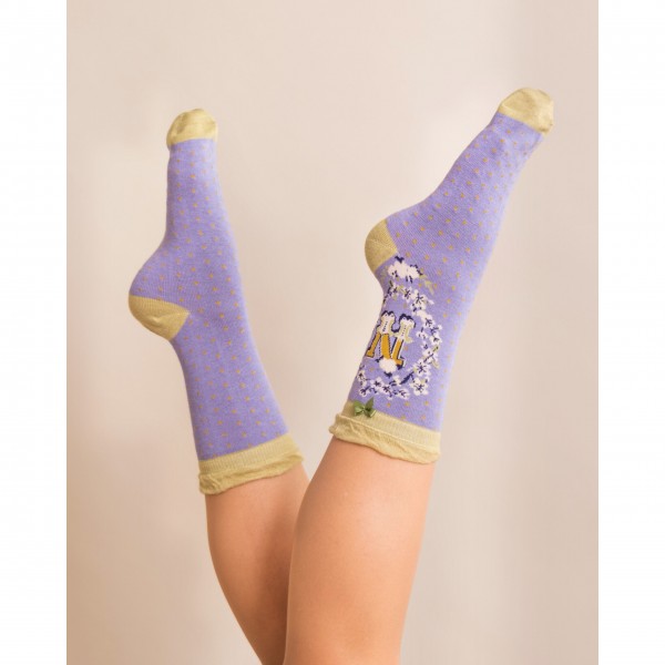 Powder Damen Socken "A-Z" - Buchstabe N