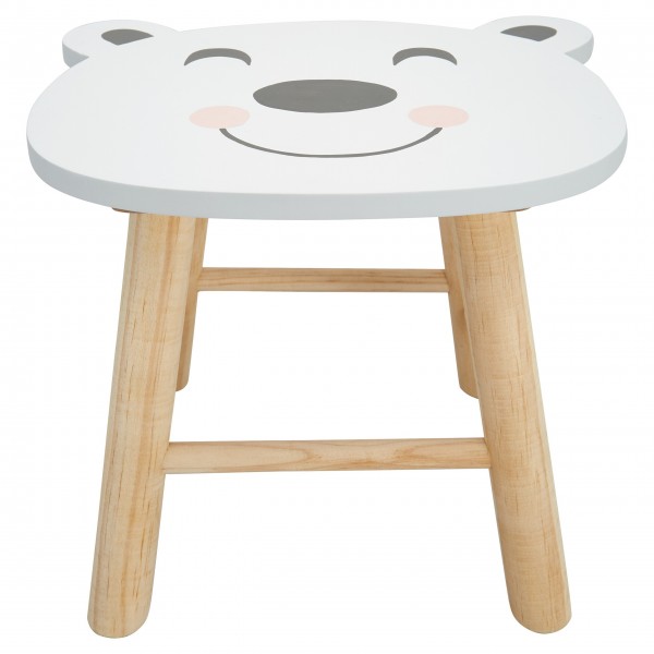 GreenGate Kinder-Stuhl "Bear" (Warm Grey)