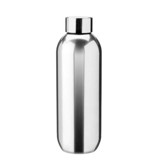 Stelton Trinkflasche "Keep Cool" - 600 ml (Silber)