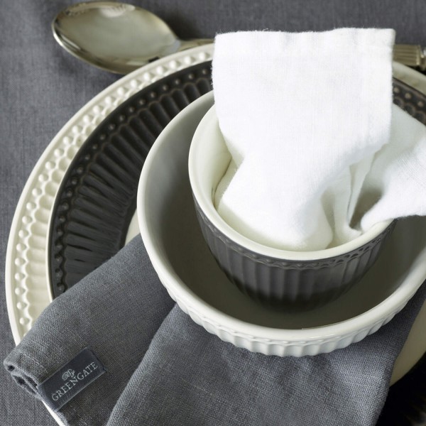 GreenGate Frühstücksteller "Alice" (Creamy Fudge)