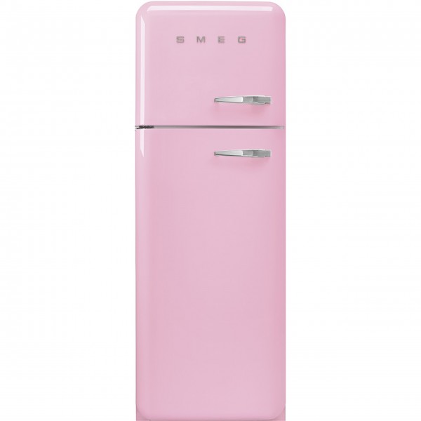 smeg Kühl-/Gefrierkombi "50's Retro Style" FAB30 (Cadillac Pink) Tür links