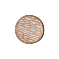 Wanddeko/Tischdeko aus Jute "Havanna - Fische" (Natur) von Gift Company