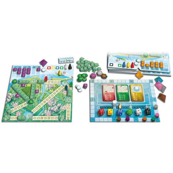 Gesellschaftsspiel "Powerline" von Queen Games Gesellschaftsspiel "Powerline" von Queen Games