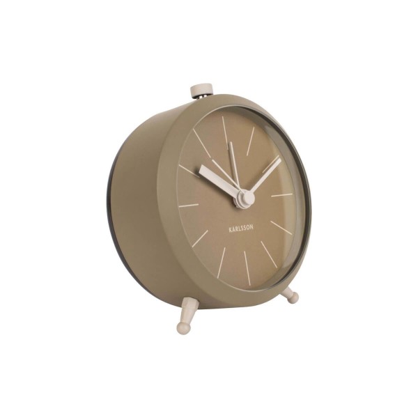 Wecker "Button" (Moosgrün) von Karlsson by Present Time