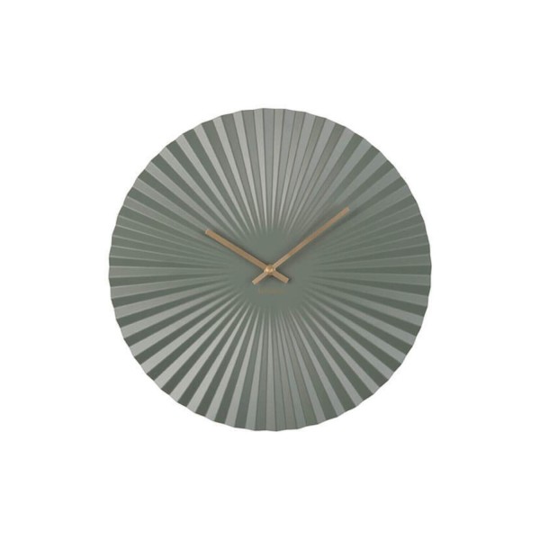 Wanduhr "Sensu" (Grün) von Karlsson by Present Time