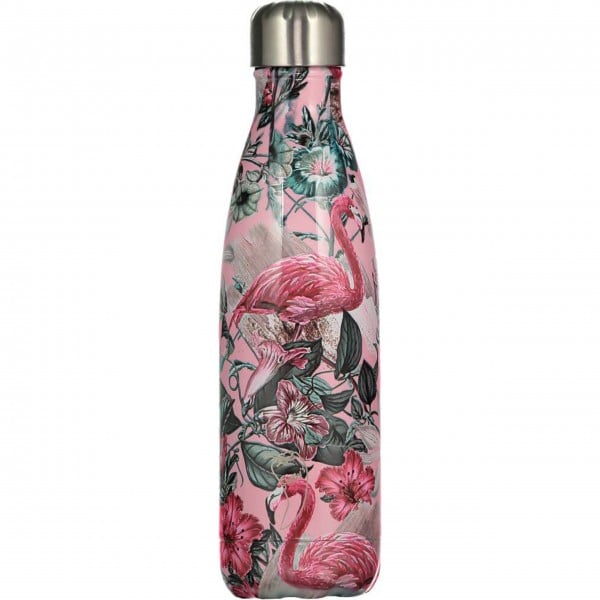 CHILLY'S Bottle Isolierflasche "Flamingo" - 500 ml (Pink)