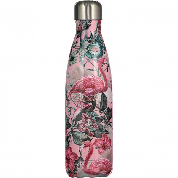 CHILLY'S Bottle Isolierflasche "Flamingo" - 500 ml (Pink)