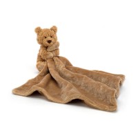 Jellycat Kuscheltier Bär mit Schmusedecke "Bartholomew" - 34 cm (Braun)