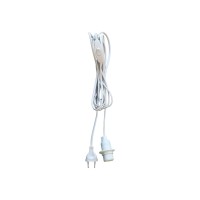 Kabel mit E14 Fassung & Schalter - 4 m (Weiß) von Chic Antique