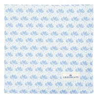 GreenGate Stoffserviette "Resa" - 40x40 cm (Pale Blue)