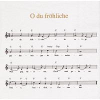 Papierservietten "DINING - O du fröhliche" - 33x33 cm (Weiß/Gold/Schwarz) von räder Design
