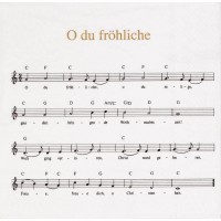 Papierservietten "DINING - O du fröhliche" - 33x33 cm (Weiß/Gold/Schwarz) von räder Design