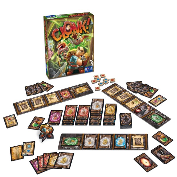 Familienspiel "Clonk!" von HUCH! Familienspiel "Clonk!" von HUCH!