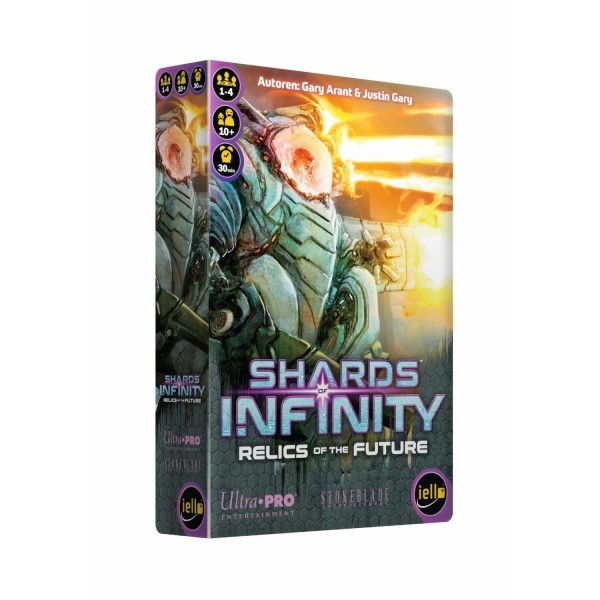 Kartenspiel Erweiterung "Shards of Infinity - Relics of the Future" von iello