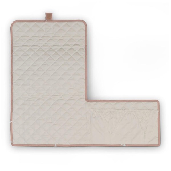 Wickelunterlage "Fagur" mit Gänse-Motiv (Braun) von SAGA Copenhagen