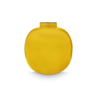 Pip Studio Metallvase - 23 cm (Gelb)