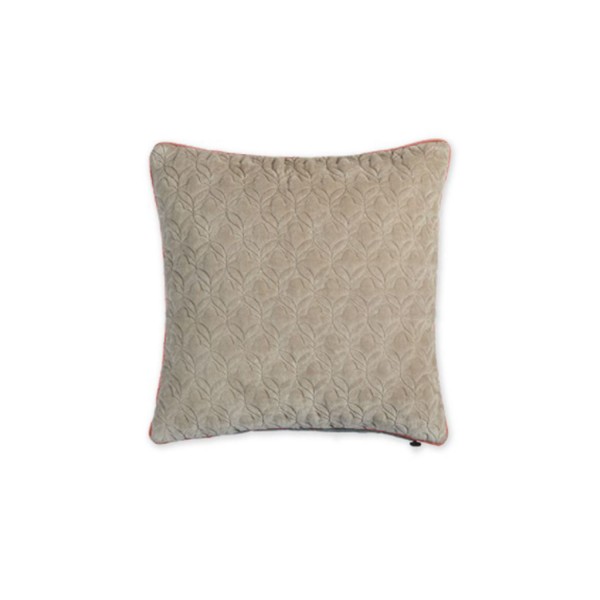 Pip Studio Zierkissen "Quilty Dreams" - 45x45cm (Khaki/Blau)