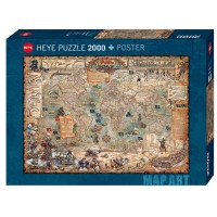 Puzzle "Pirate World" von HEYE