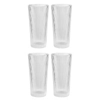 Longtrink-Glas "Pilastro" im 4er-Set - 0,3 l (Transparent) von Stelton