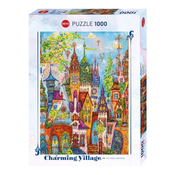 Puzzle "Red Arches - Charming Village" von HEYE