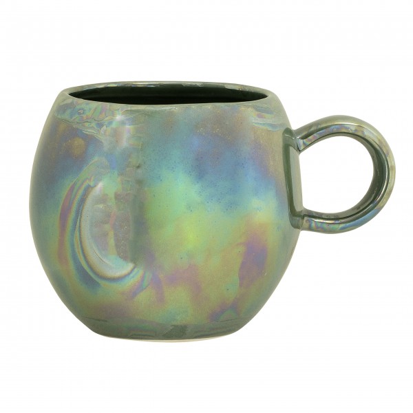 Öliger Schimmerlook: Henkeltasse von Bloomingville