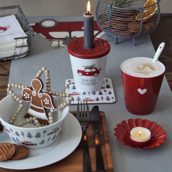 Krasilnikoff Happy Mug "Driving Home" (Rot)