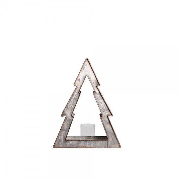 Weihnachtsbaum mit Kerzenhalter - 43cm (Weiß) von Chic Antique