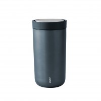 Stelton To-Go Becher "Click" - 0,2L (Blau metallic)