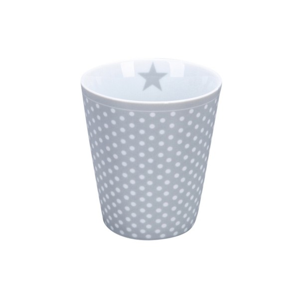 Krasilnikoff Happy Mug "Micro Dots" (Grey)