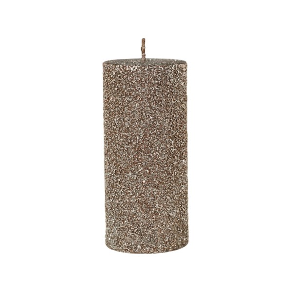 Chic Antique Rustikale Stumpenkerzen - Klein (Mokka)