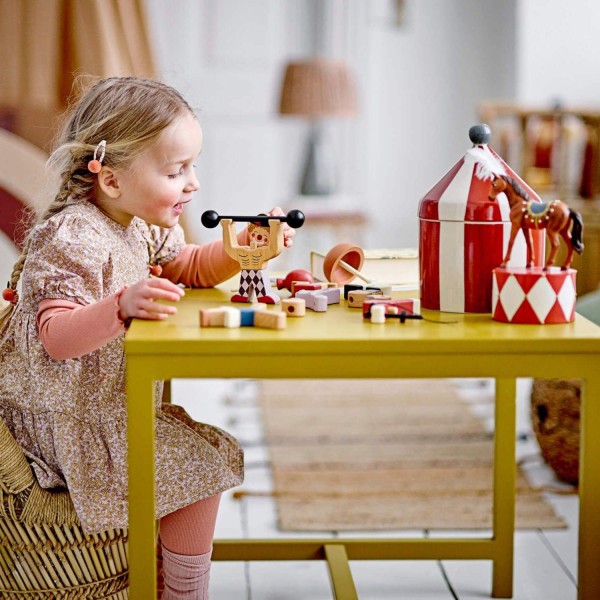 Bloomingville MINI Aufbewahrungsbox mit Deckel "Cimmi" (Rot)